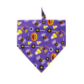 Motif imprimé écologique Écharpe triangulaire bandana pour animaux de compagnie